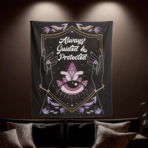 Always Guided & Protected Tapestry