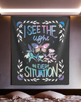 I See the Light in Every Situation Tapestry