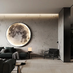 Full Moon LED Wall Light