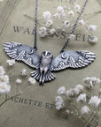 Lunar Owl Necklace