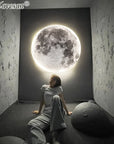 Full Moon LED Wall Light