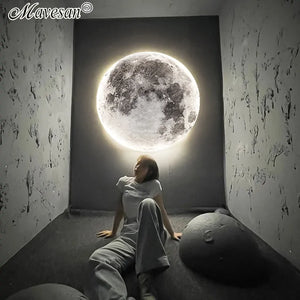 Full Moon LED Wall Light