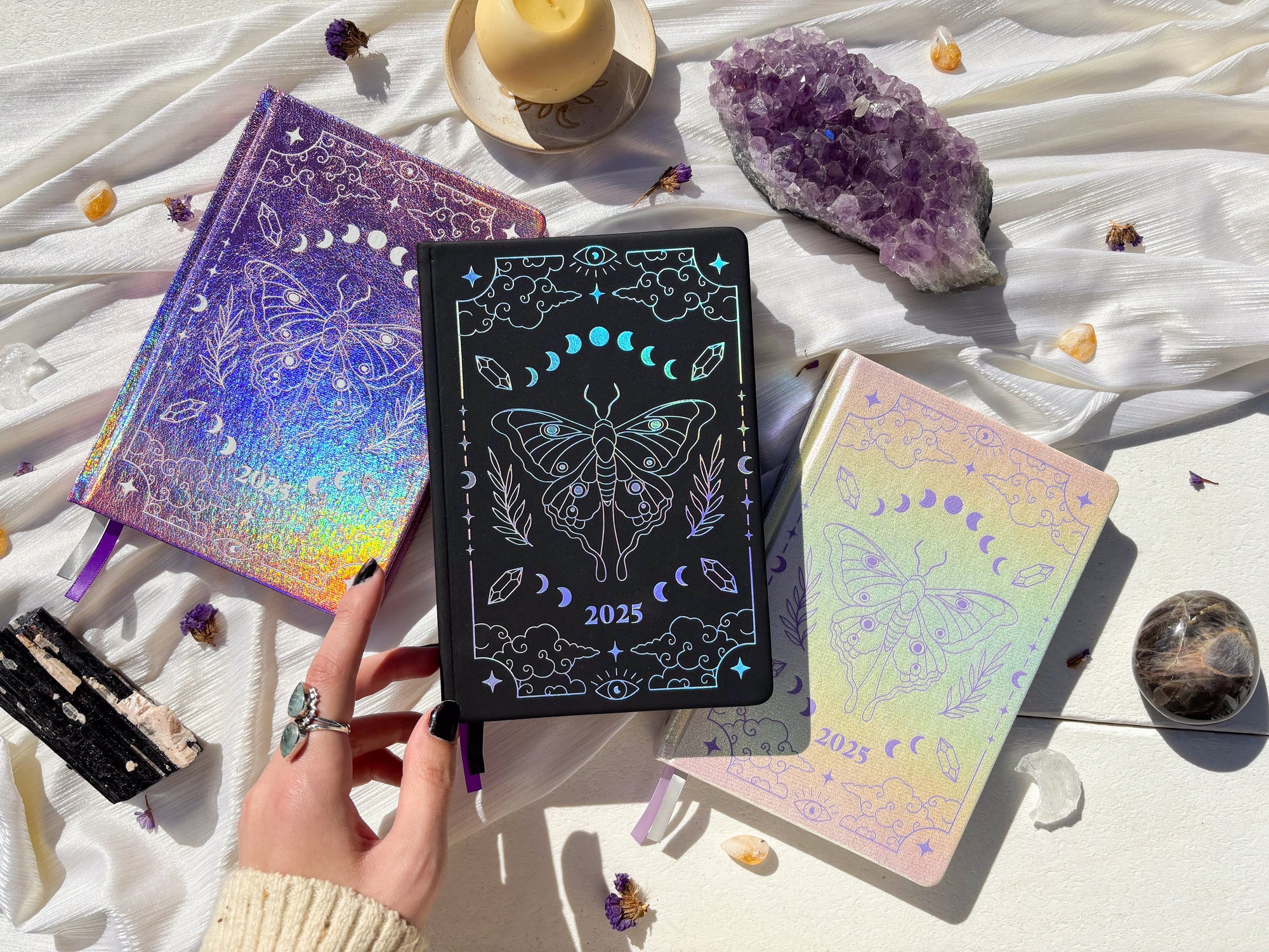 2025 Lunar Insights Planner - many moons lunar planner 2025 - Goddess Provisions