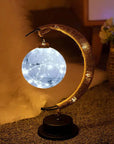 Crescent Dream Moon Cordless Lamp