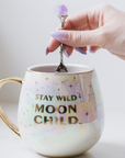 Stay Wild Moon Child Mug, Spoon & Infuser Set