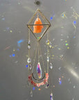 Sparkling Citrine Suncatcher