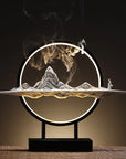 Landscape Backflow Incense Holder