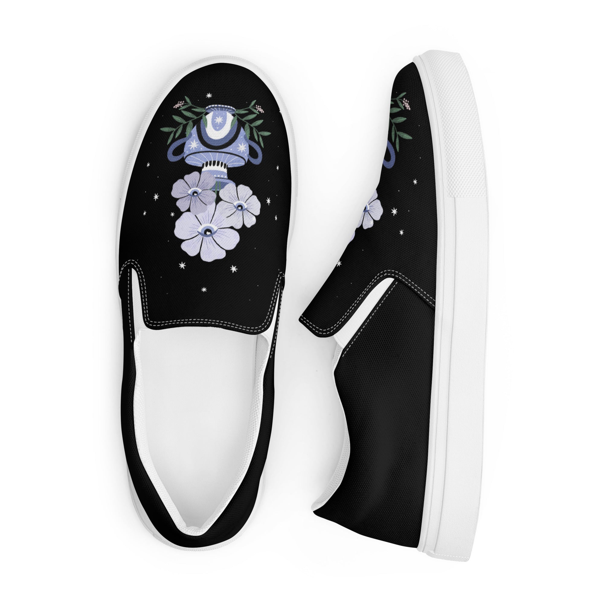 Third Eye Flower Vase Slip-on Shoes