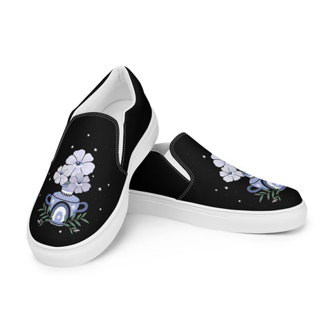 Third Eye Flower Vase Slip-on Shoes