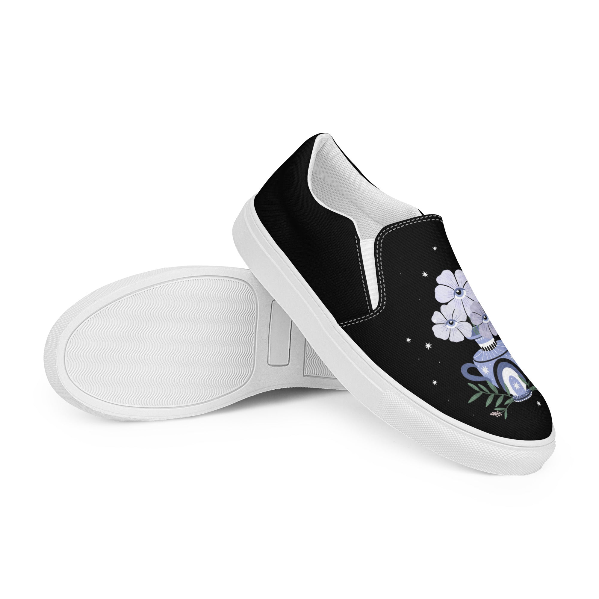 Third Eye Flower Vase Slip-on Shoes