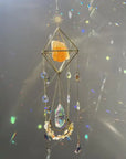 Sparkling Citrine Suncatcher