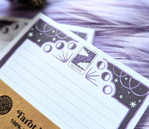 Tarot Notepad available at Goddess Provisions