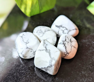 Tumbled White Howlite available at Goddess Provisions