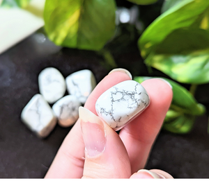 Tumbled White Howlite available at Goddess Provisions