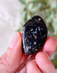 Tumbled Snowflake Obsidian available at Goddess Provisions