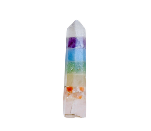 Pastel Rainbow Chakra Wand Goddess Provisions