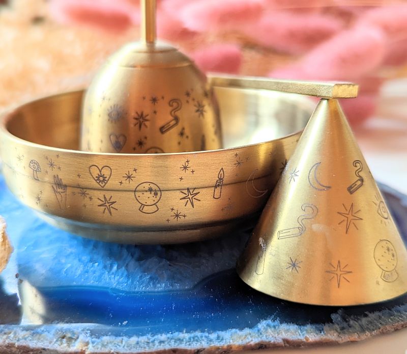 Golden Altar Bowl available at Goddess Provisions