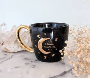 Lunar & Solar Ceramic Mugs Goddess Provisions