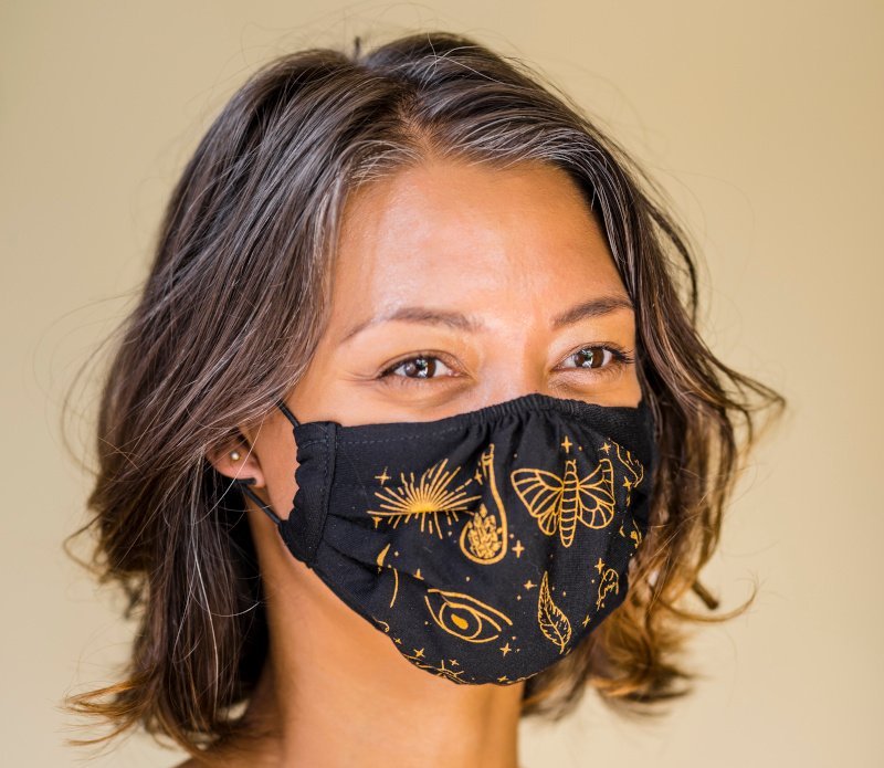 Crystal Infused Face Masks by Access our Eyes at Goddess Provisions