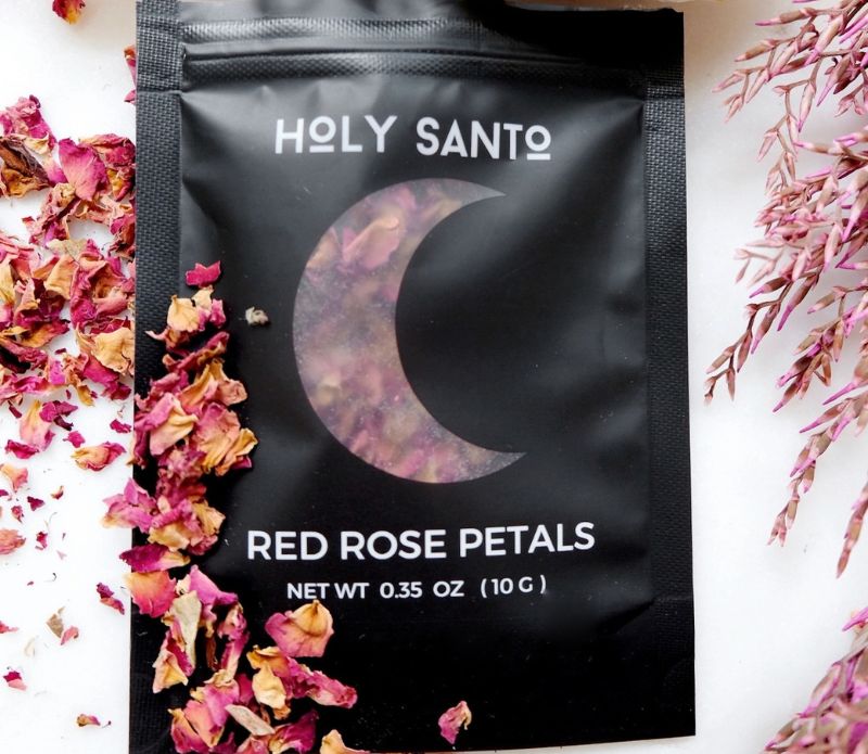 Red Rose Petals by Holy Santo available at Goddess Provisions