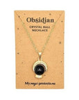 Crystal Ball Necklace available at Goddess Provisions