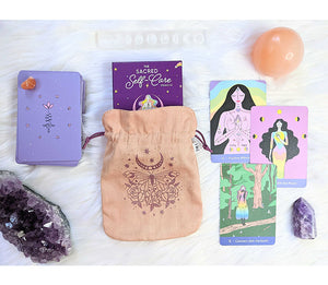 Plant Dyed Tarot Pouches at Goddess Provisions