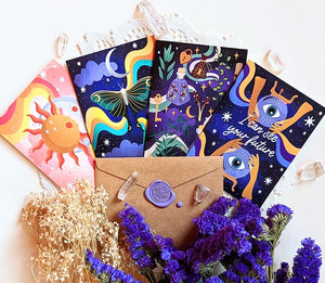 Magical Memos Greeting Cards by Goddess Provisions