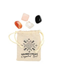 Sacred Cycles Crystal Set by Goddess Provisions