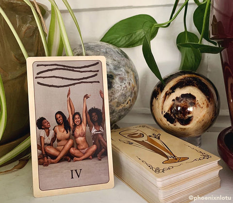 Melanade Stand's Tarot at Goddess Provisions