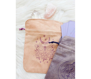 Plant Dyed Tarot Pouches at Goddess Provisions