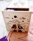 Elemental Goddesses Wooden Altar Box at Goddess Provisions 