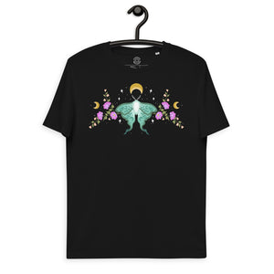 Lunar Moth Organic Unisex T-Shirt by Goddess Provisions