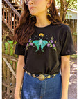 Lunar Moth Organic Unisex T-Shirt by Goddess Provisions